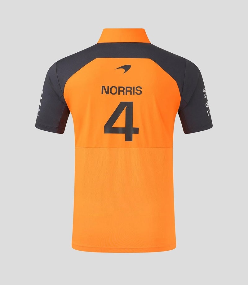 CASTORE McLaren F1 Men's 2025 Lando Norris Team Drivers Polo (L) - Image 2